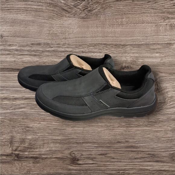 Rockport Get your kicks Slip on loafers M79272 Black Men\'s Size 10 W New in box main image 4